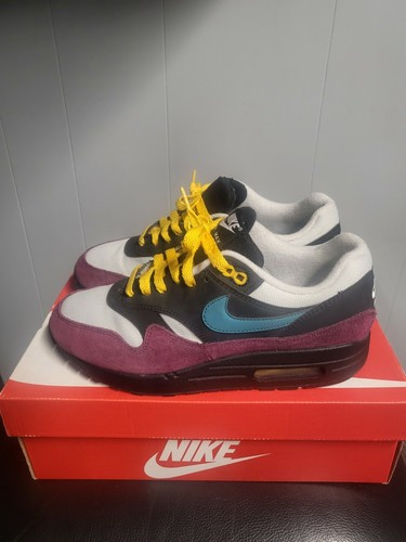 Nike Air Max 1 Black Geode Teal 319986 