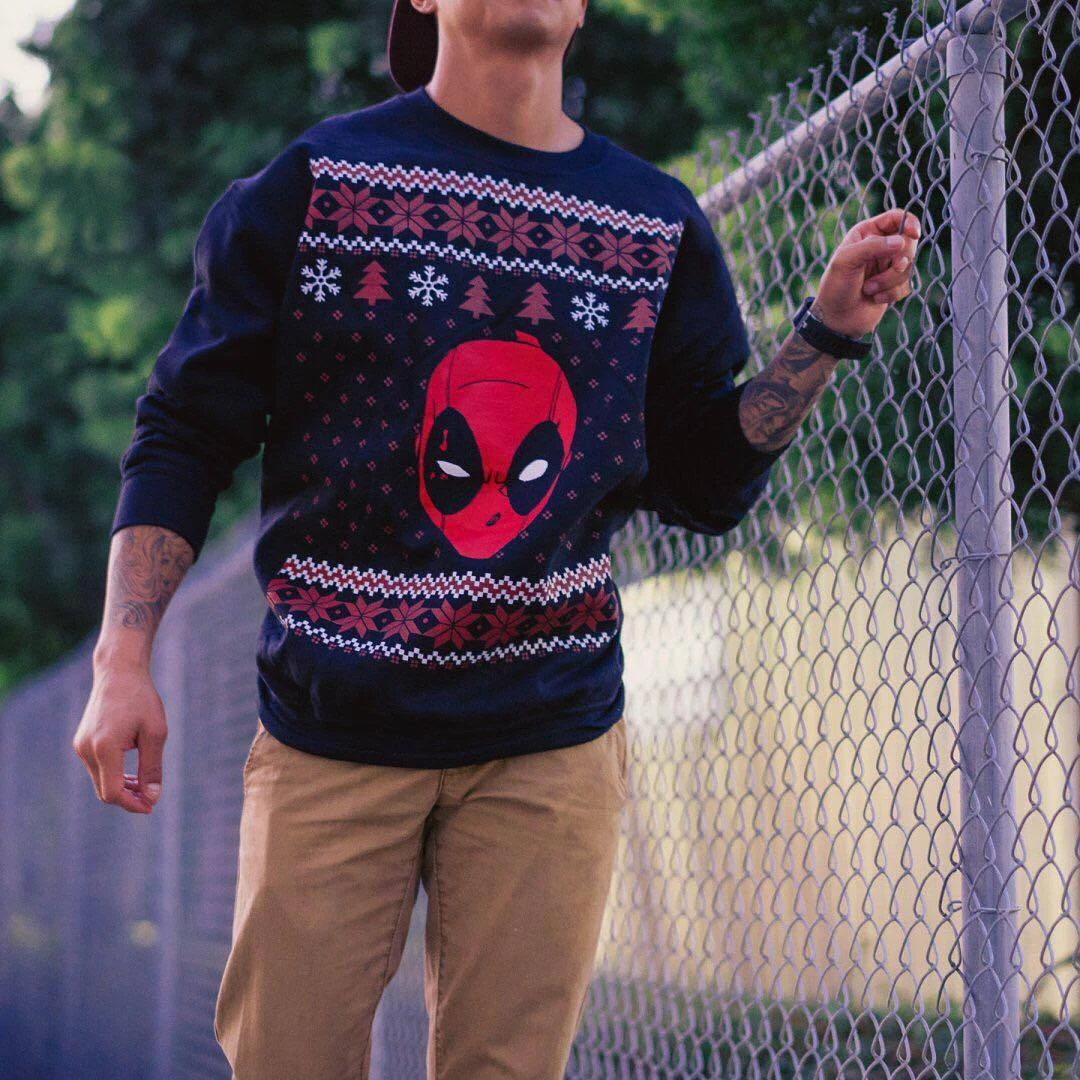 Deadpool clearance holiday sweater