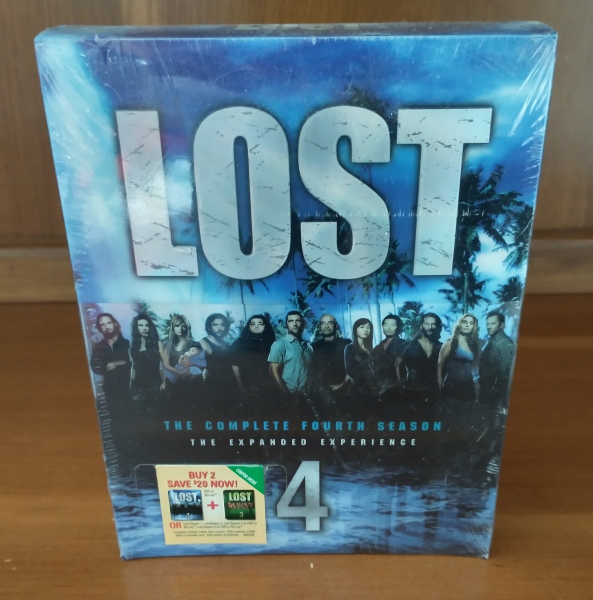 Lost - The Complete Fourth Season (DVD, 2008, 6-Disc Set) for sale