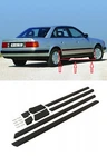 Lower Door Moulding Trim 8pcs Set with Metal Core for Audi 100 C4 A6 1991-1997