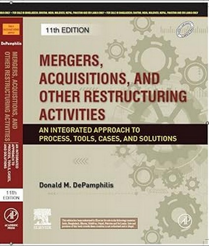 New:Mergers, Acquisitions, Other Restructuring  by Donald DePamphi 11th INTL ED - Imagen 1 de 3