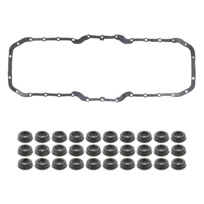 Oil Pan Gasket and Isolators for Mack E7 E-Tech ASET match OE# 579GB422 20706142