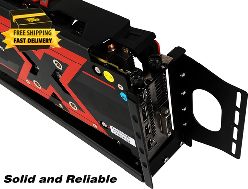Graphics Card Bracket with Versatile Vertical GPU Mount Bracket and Gpu Holder - Afbeelding 2 van 8