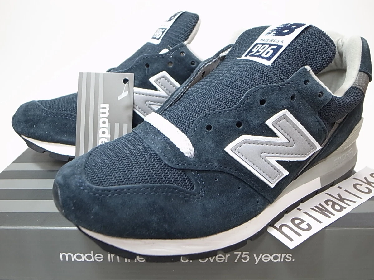 NEW BALANCE M996NAV NAVY MADE IN USA US4.5