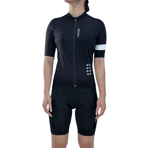 WOSAWE Mujer MTB Bike Set Bicicleta de Carretera Camisetas Pantalones Cortos Acolchados Ropa Deportiva - Imagen 17 de 19