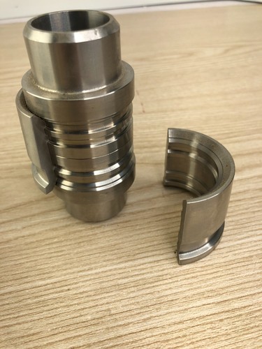 Acoplador de tubería compacto Dur O Lok de 1" montaje inoxidable caldera de soldadura, presión - Imagen 6 de 7