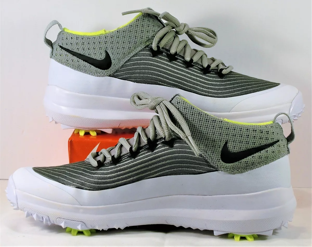 mejilla tomar Puno Nike Fi Premier Wolf Grey &amp; Black &amp; White &amp; Volt Golf Cleats Sz  7 NEW 835421 001 | eBay