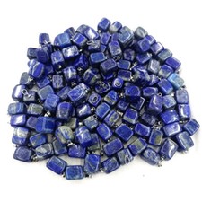 100pcs Handmade Irregular Natural Lapis Lazuli Stone Pendant DIY Jewelry Making