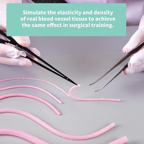 2PC Vascular Microvascular Anastomosis Suture Practice Exercise Model(3.5x120mm) - Picture 9 of 16