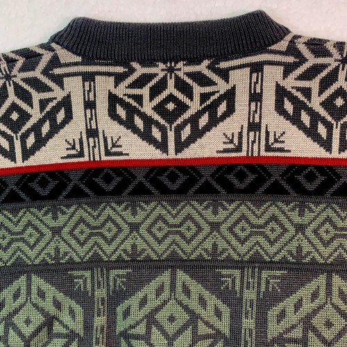 Obermeyer Winnipeg Vintage Crewneck Wool Blend Sweater Men's XL - Picture 10 of 12