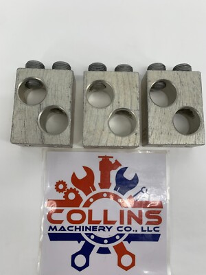 CMC CDA-501 TA600LA Type LA HLA 600A Mechanical Lug Terminal Block Lot of 3