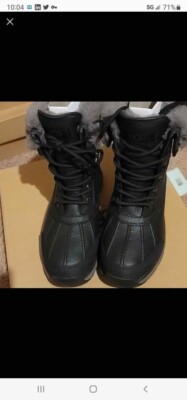 UGG Adirondack III Snow Boot for Women, Size US 6- Black