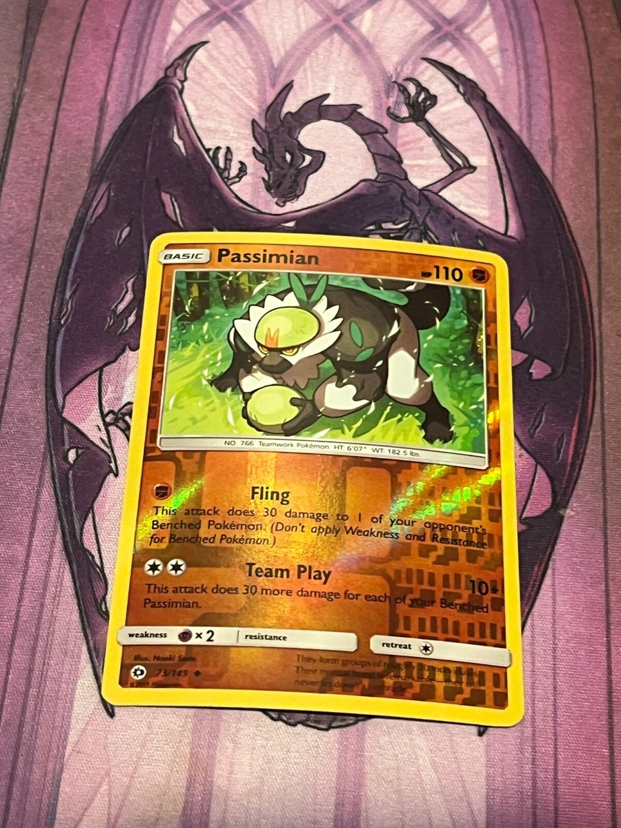 passimian pokemon card value TG08/TG30 Silver Tempest Trainer Gallery Full Art Foil : Toys & Games GX (before applying Weakness and Resistance) Passimian #73 Prices | Pokemon