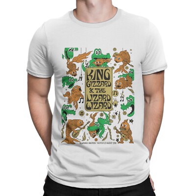 King Gizzard and The Lizard Wizard Milwaukee Gig Poster Unisex Clothing  S-4XL