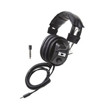 Switchable Headphones 3.5 mm Stereo Plug Noise Reducing Durable Material Black