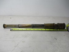 i144 Vintage Royal Navy Telescope A. Maspoli London 1915 Replica No Box