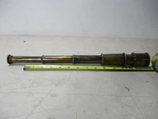 i144) Vintage Royal Navy Telescope  A. Maspoli London 1915 Replica No Box