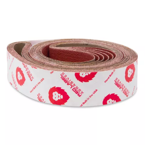 2 X 72 Inch 60 Grit EdgeCore Ceramic Grinding Sanding Belts, 6 Pack