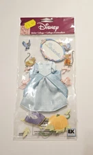 EK Success Disney Brand New Package~Cinderella~ Dimensional Stickers AS IS READ