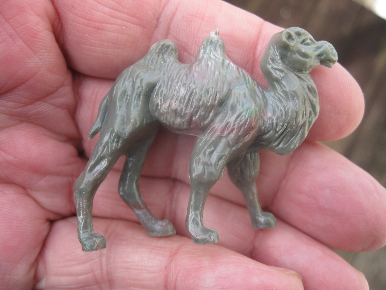 Complete set 10 LIDO Wild / Jungle early Marbled Hard Plastic Playset