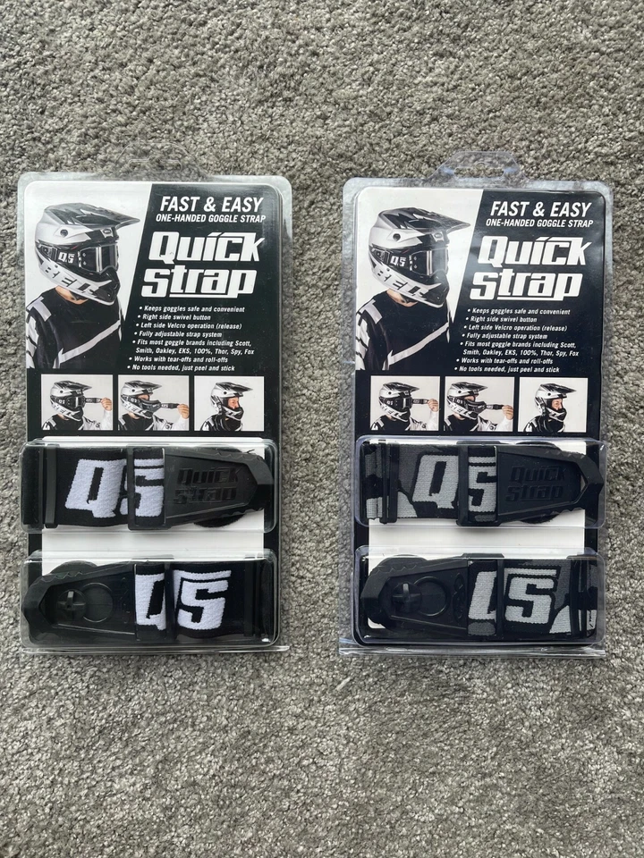ROKO SPORTS QUICK RELEASE STRAP REPLACEMENT MX GOGGLE STRAP KIT ENDURO DOWNHILL