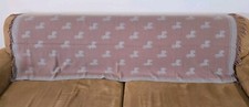 Soft and Cozy Peruvian Baby Alpaca Long Scarf / Shawl, Alpaca Design. Reversible