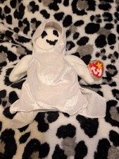 Ty Beanie Babies Sheets the Ghost Halloween Plush 1999