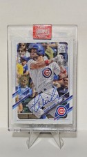 2023 Topps Archives Signature Series 2021 Topps Patrick Wisdom Auto /99 Cubs