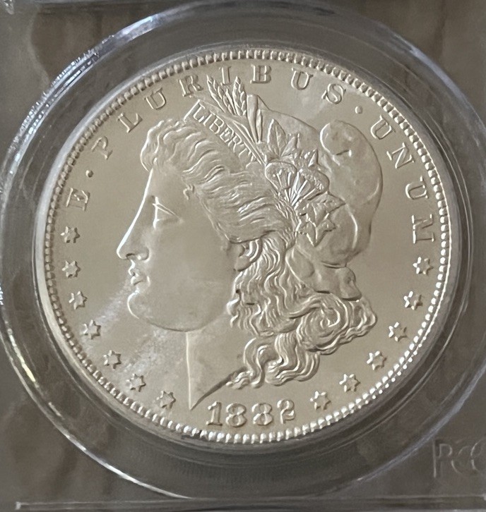 1882-S San Francisco Morgan Silver Dollar PCGS MS 66