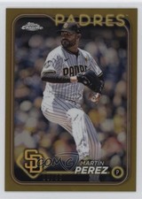 2024 Topps Chrome Update Gold Refractor 8/50 Martin Perez Martín #USC72 1rv3