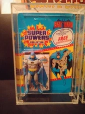 SUPER POWERS TRI LOGO PACKAGING OVER SEAS THIS SALE IS FOR A ACRYLIC CASE NO TOY