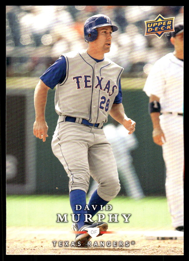 David Murphy 2008 Upper Deck First Edition #486 Rangers MLB READ FREE SHIPPING