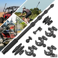 Motorcycle Mount for Insta 360 X4 X5 X6,Bike Handlebar Clamp Mounts 59" Invisib