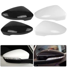 Wing Rearview Mirror Cover Cap Left Right Fit For VW Beetle CC Passat Jetta Eos