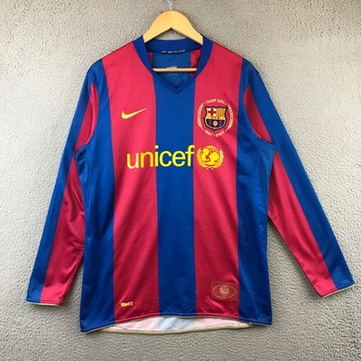 FC Barcelona Nike ユニフォーム 1957-2007 M Vintage Nike Barcelona 1957-2007 Camp Nou Soccer Jersey Men's XL