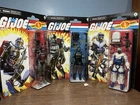 Hasbro G.I. Joe action figures. Cobra Eel ,Beach Head, Snow Serpent Boxed