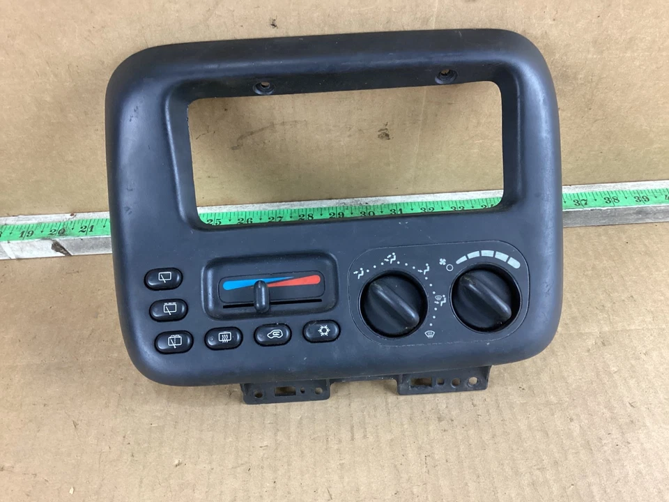 Dodge Caravan 1996 calentador de aire acondicionado temperatura climatizador panel de interruptor OEM Foto 2 de 4