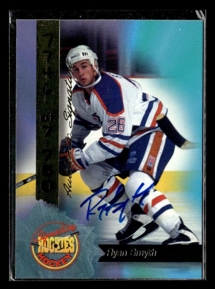 1994-95 Signature Rookies Authentic Signatures Ryan Smyth #31 Auto /7750 TV1106