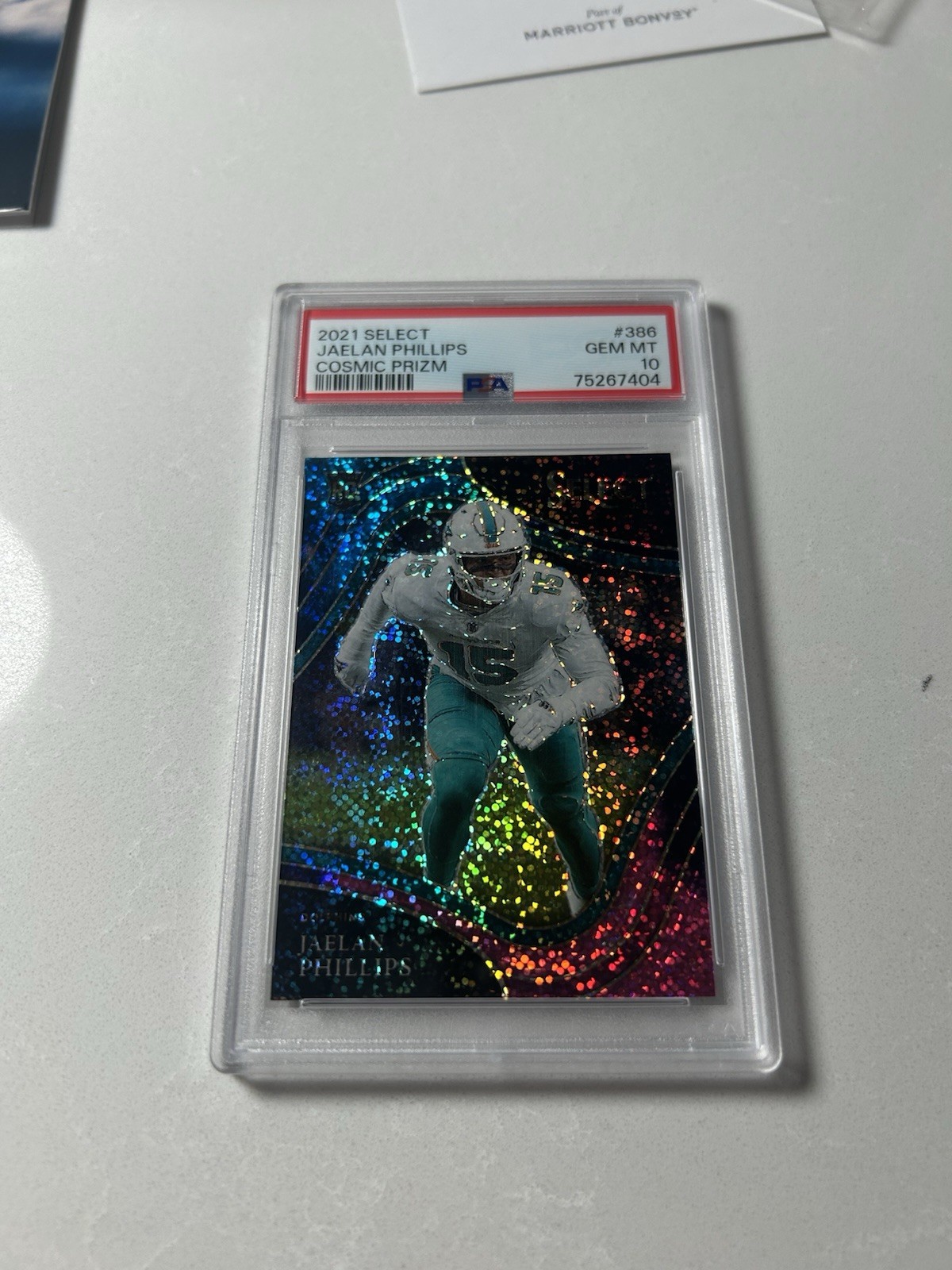Jaelan Phillips Panini Select #386 Cosmic