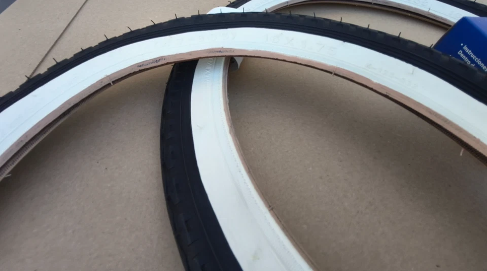 2 KENDA REIFEN 47-305 16,5-1,75 + 2 SCHLAUCH AV Kinderwagen Fahrrad ANHÄNGER - Bild 3 von 3