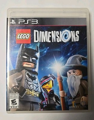 LEGO Dimensions (Sony PlayStation 3, 2015) Case, disc,  manual