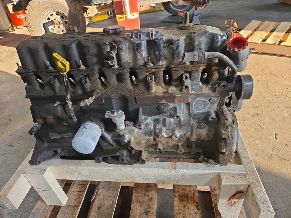 Jeep TJ Wrangler OEM 4.0L teste de motor funcionou bem 111k milhas 2000-2004 046122 - Imagem 3 de 4