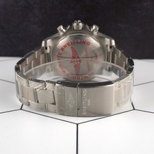 Breitling Avenger Chronograph 45mm Black Dial Steel Mens Watch A13317 7