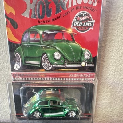 Hot Wheels Red Line Club Volkswagen Kawa-Bug-A 1:64 Green Diecast
