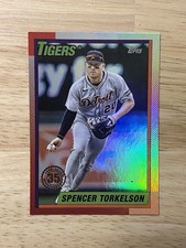 2025 Topps Update - Spencer Torkelson #U90-48 35th Anniversary Foil - Tigers