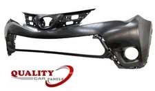 Front Bumper Primed Without Sensor Holes Fits Toyota Rav-4 2013-2016