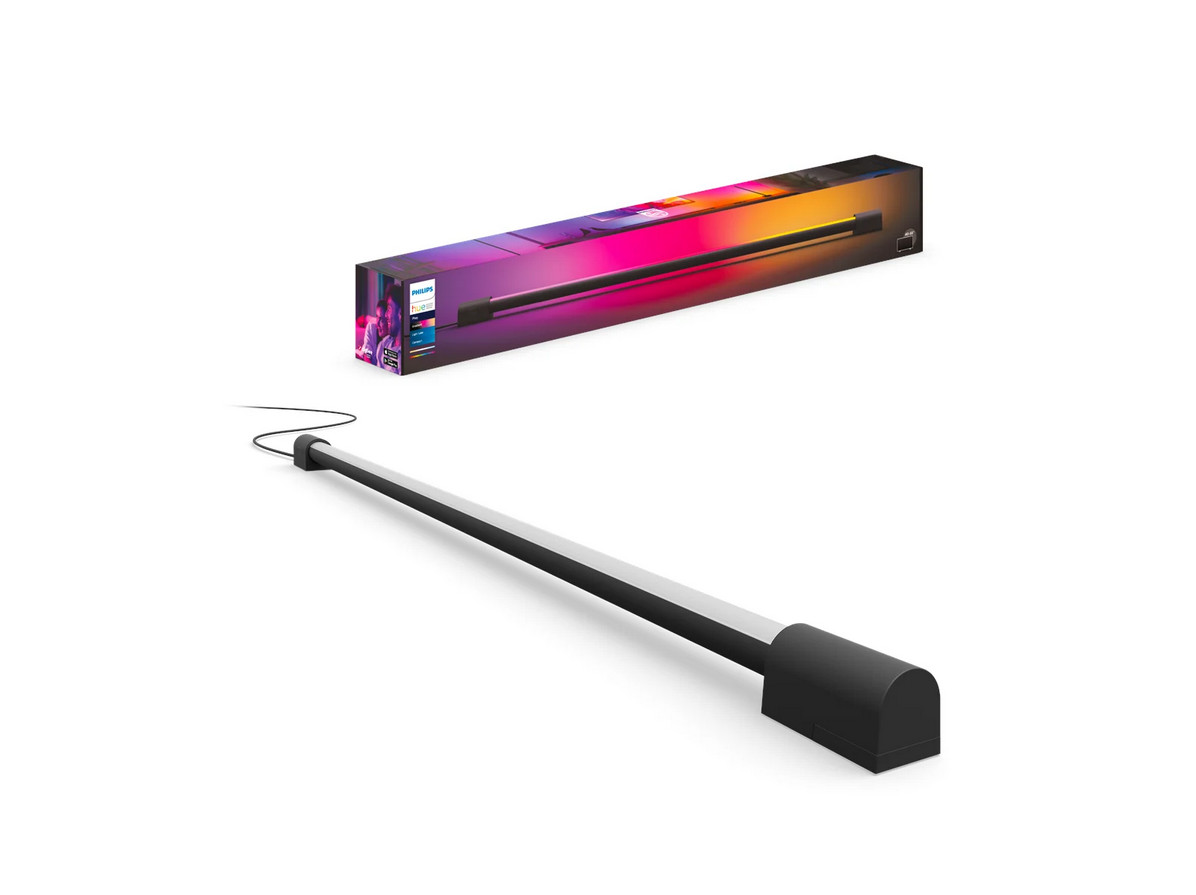 Philips Hue White & Color Ambiance Play Gradient Light Tube Schwarz Kompakt - Bild 2