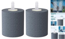 Aquarium Air Stone 2 Inch Fish Tank Air Stone Bubbler 2x2" 2 Pack