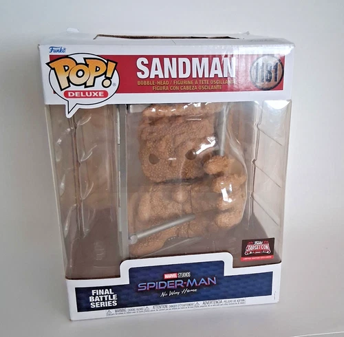 SANDMAN BobbleHead Funko POP Deluxe #1181 Spider-Man No Way Home Target Con 2023