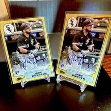 Topps 2022 1987 Baseball Jake Burger Chicago White Sox Rookie Autograph Card Lot